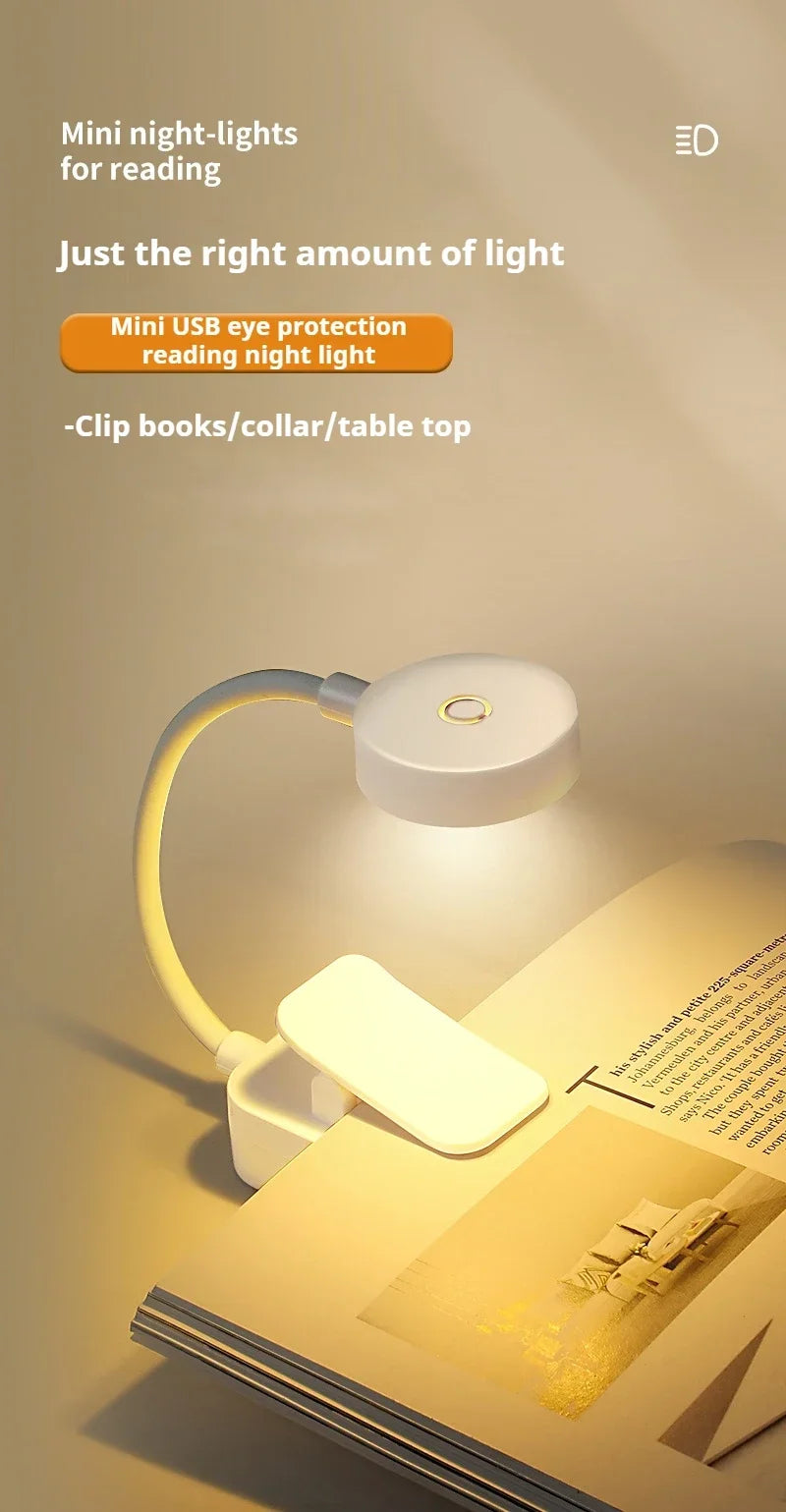 Mini Clip Book Lamp LED
