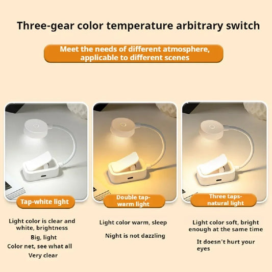 Mini Clip Book Lamp LED
