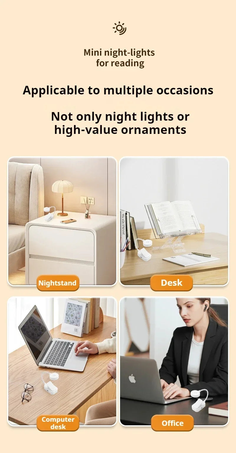 Mini Clip Book Lamp LED