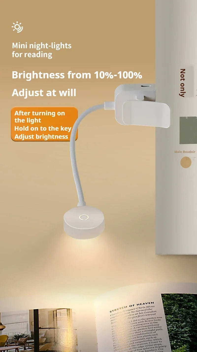 Mini Clip Book Lamp LED