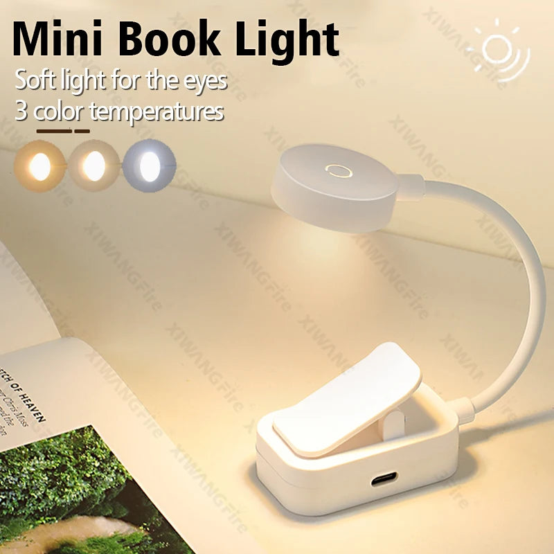 Mini Clip Book Lamp LED