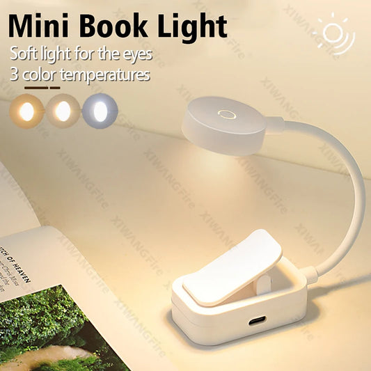 Mini Clip Book Lamp LED