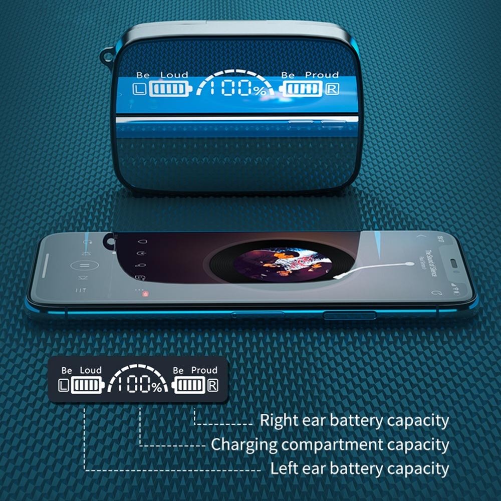 Digital Display Bluetooth Headset